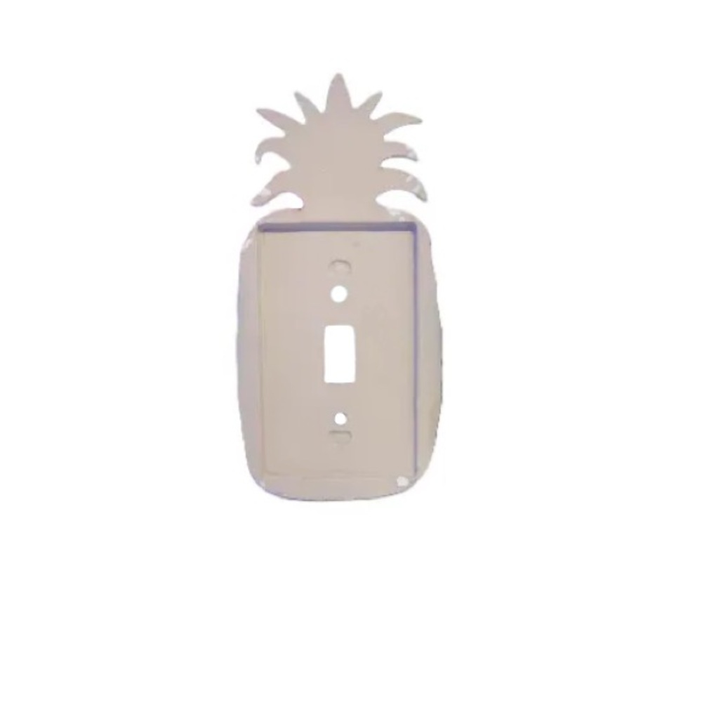 COPY - Pineapple Light Switch Cover - Brown and Green - Picture 2 of 2
